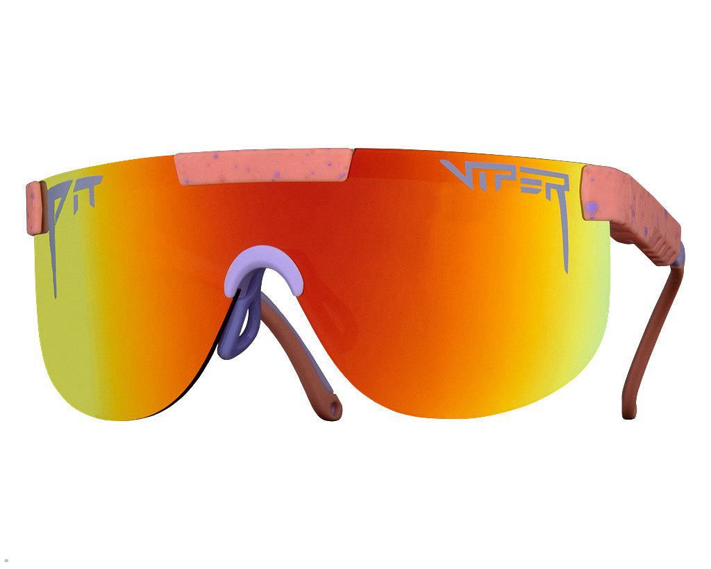 Pit Viper The Slammin' Ellipticals Sunglasses Coral | UK DRCSNA-105