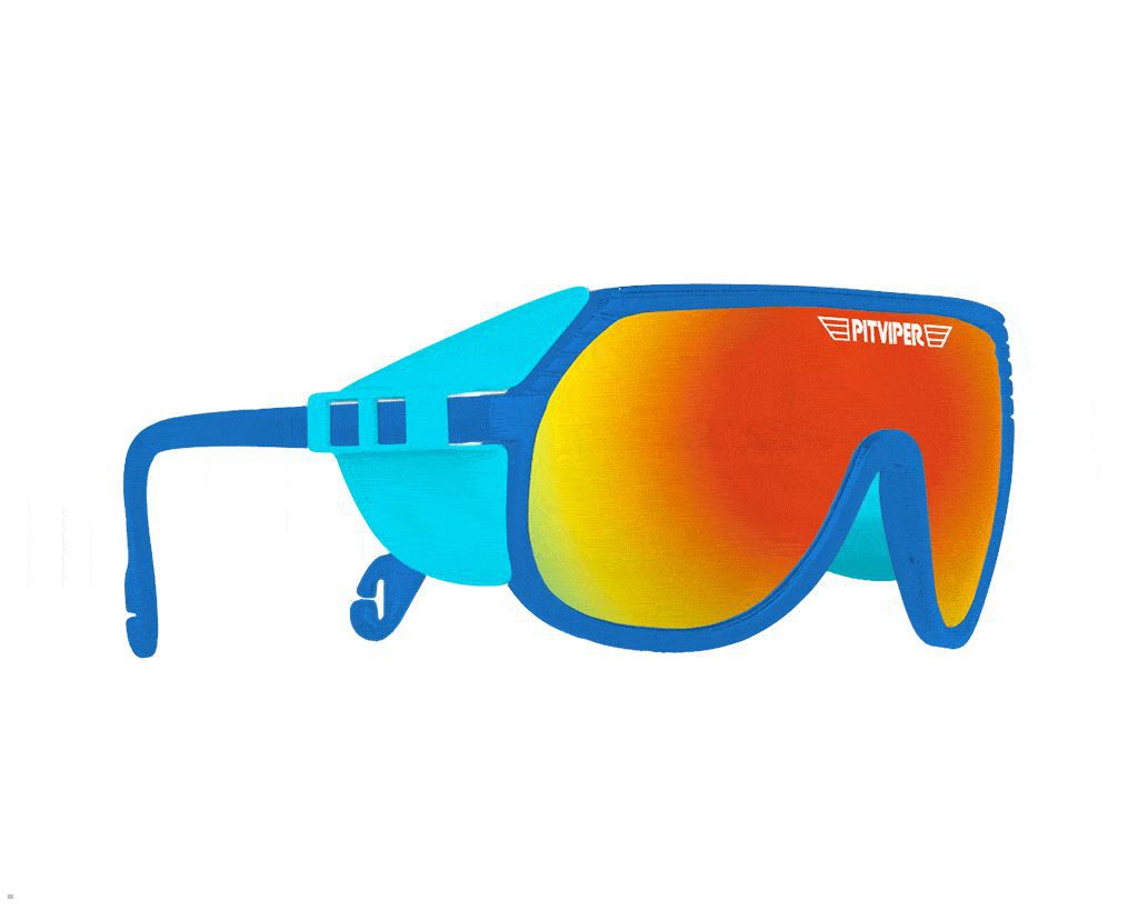 Pit Viper The Slipstream Grand Prix Sunglasses Blue | UK PXDWKF-075