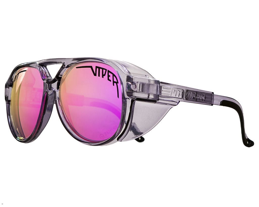 Pit Viper The Smoke Show Polarized Exciters Sunglasses Purple | UK ZYXTSP-014