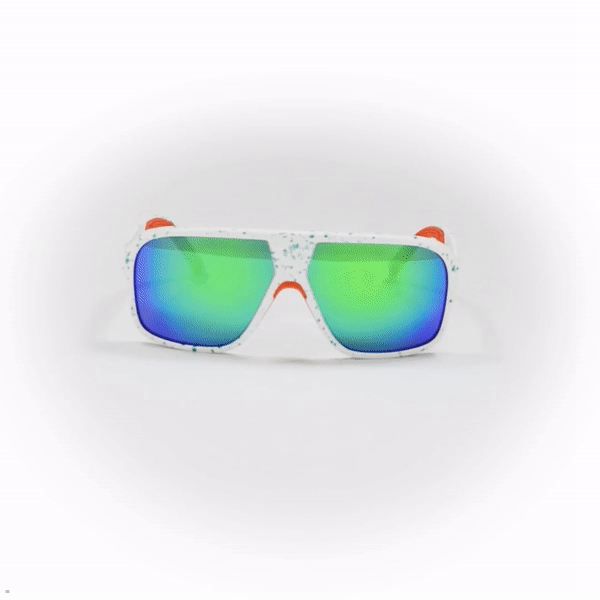 Pit Viper The South Beach Flight Optics Sunglasses White | UK JLFPHO-346