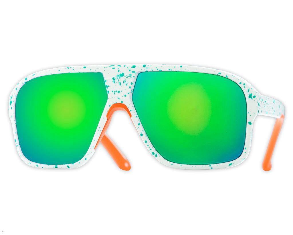 Pit Viper The South Beach Flight Optics Sunglasses White | UK JLFPHO-346