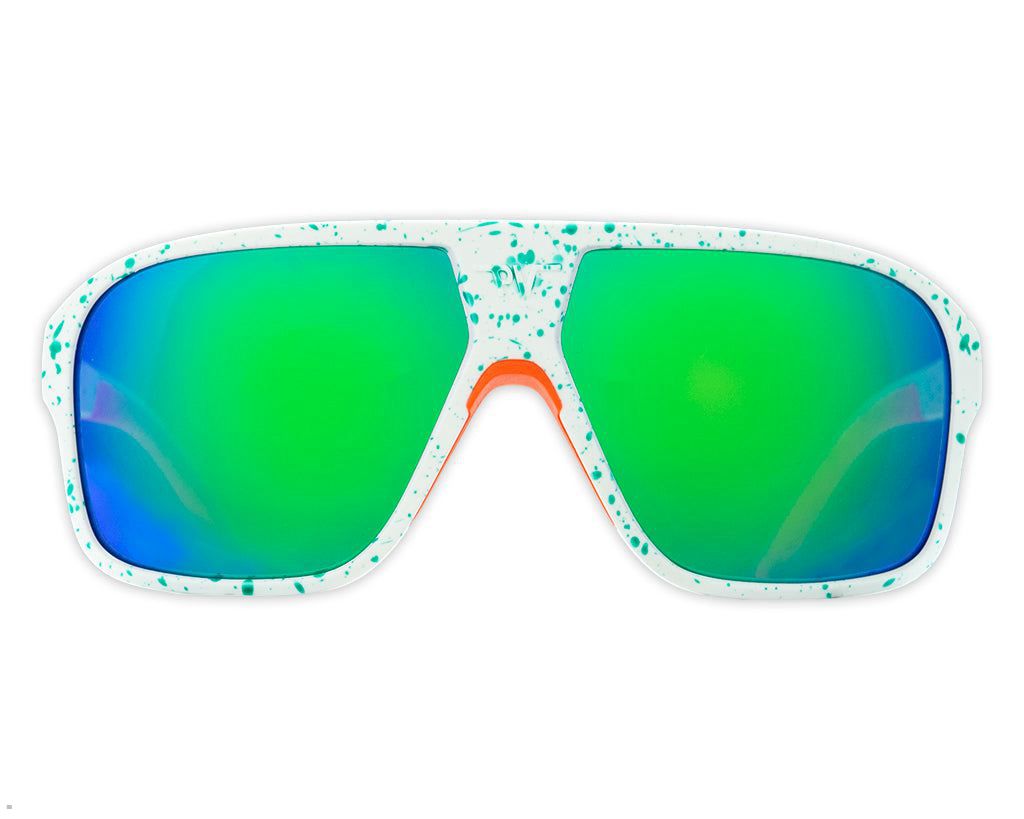 Pit Viper The South Beach Flight Optics Sunglasses White | UK JLFPHO-346