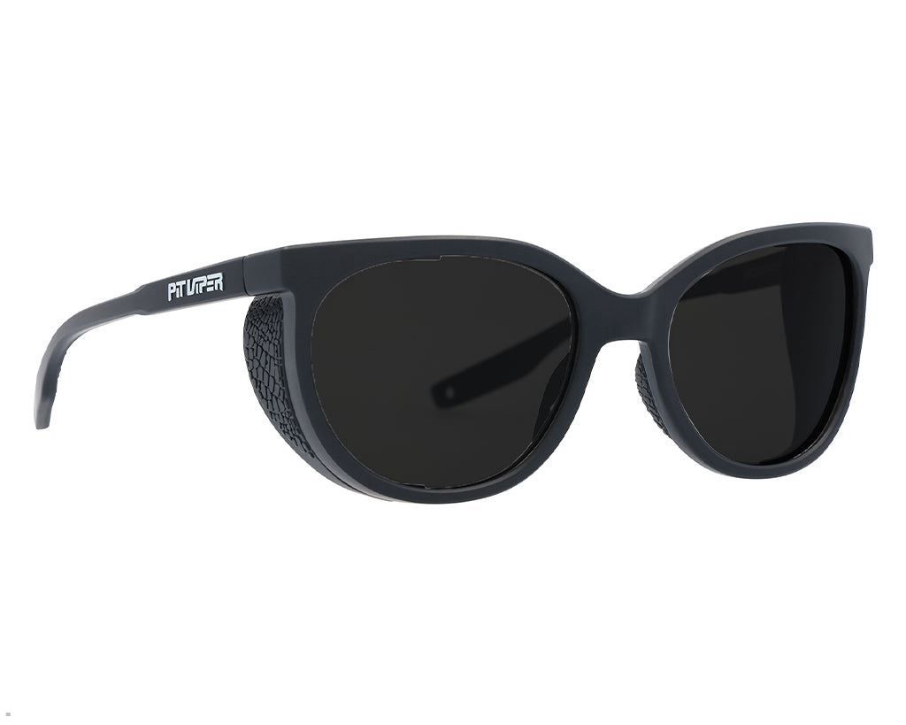 Pit Viper The Standard Fondue Polarized Sunglasses Black | UK EZVAPM-645