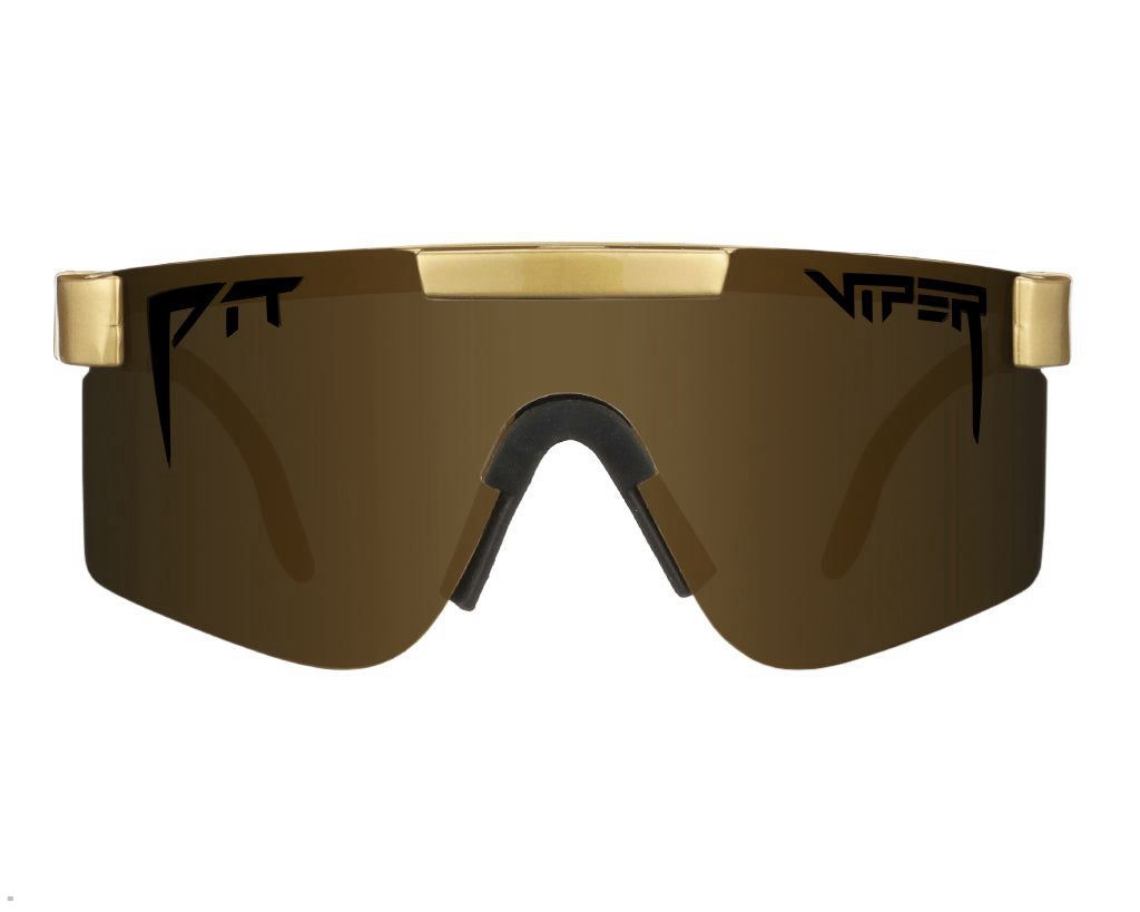 Pit Viper The Standard Polarized Sunglasses Gold | UK NQJWMB-847