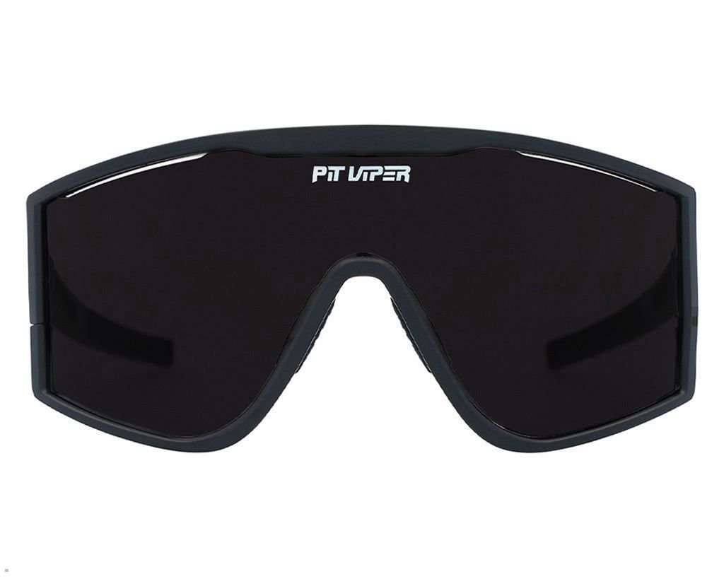 Pit Viper The Standard Try-Hard Sunglasses Black | UK QRUZVD-526