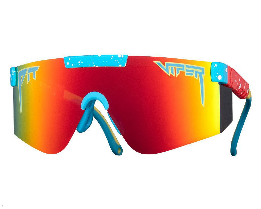 Pit Viper The TP Roll 2000s Sunglasses Red | UK YBZECH-106