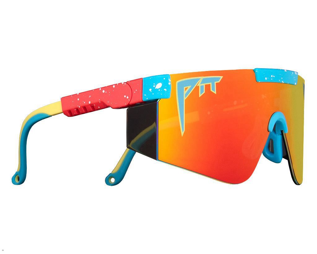 Pit Viper The TP Roll 2000s Sunglasses Red | UK YBZECH-106