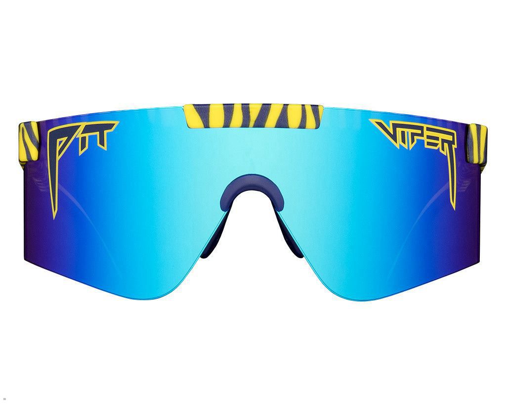 Pit Viper The Twea Party 2 2000s Sunglasses Yellow | UK XIMBLE-491