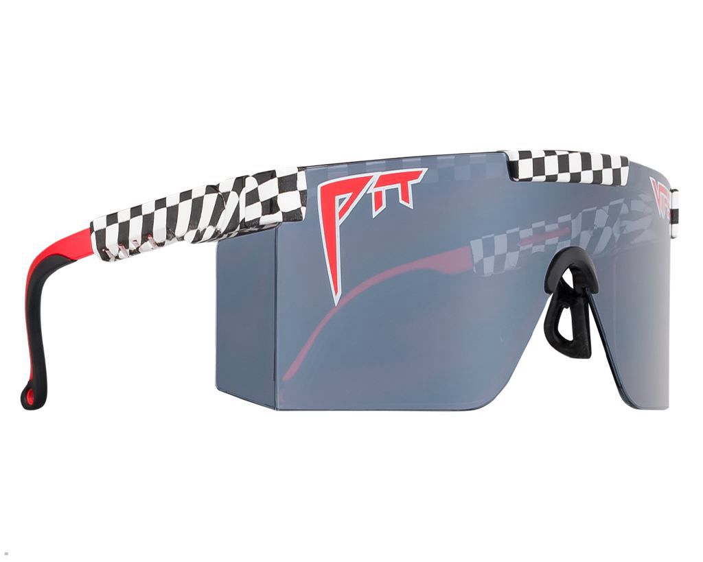 Pit Viper The Victory Lane Intimidators Sunglasses Grey | UK ORQUXC-459