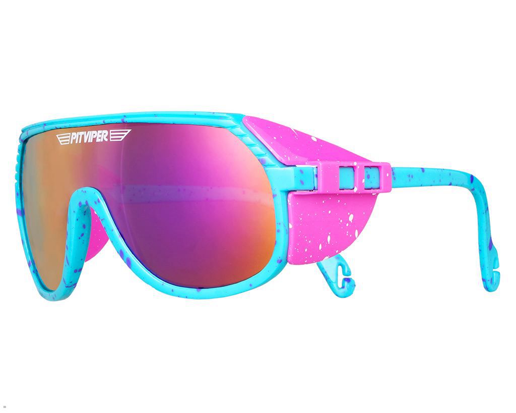 Pit Viper The Windsurfing Grand Prix Sunglasses Pink | UK CXIVAO-046