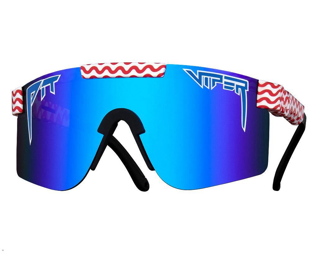 Pit Viper The Yankee Noodle Sunglasses Blue | UK TYMOBX-739