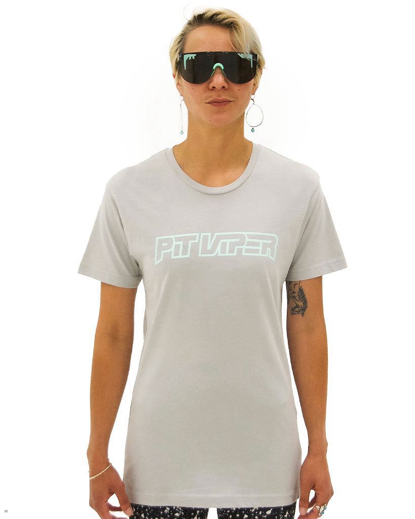 Pit Viper Thundermint T-Shirts Beige | UK ZRKUWX-451