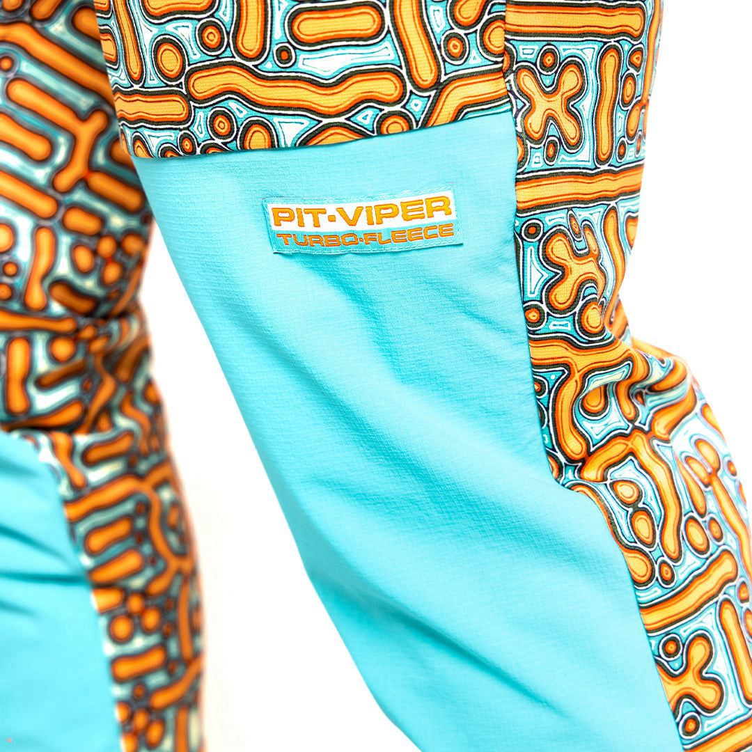 Pit Viper Turbo Fleece Pants Leopard | UK BEFXOL-570