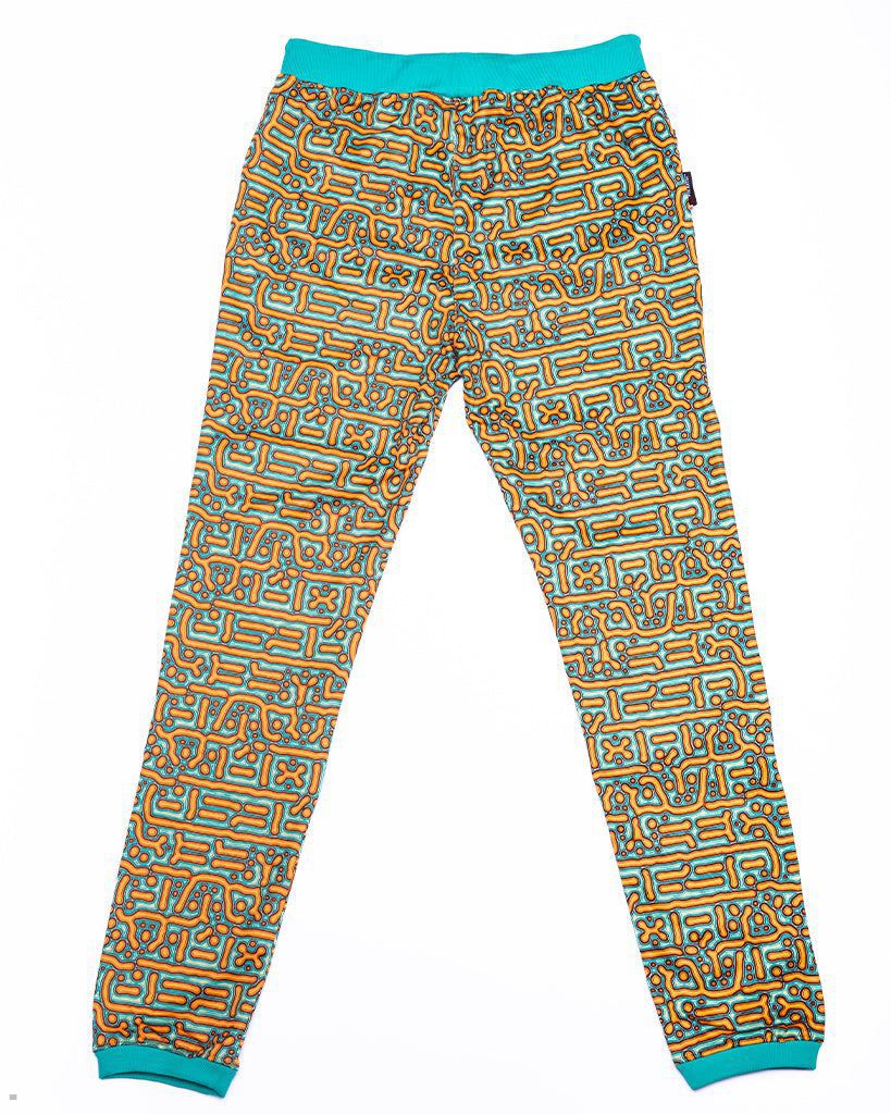 Pit Viper Turbo Fleece Pants Leopard | UK BEFXOL-570