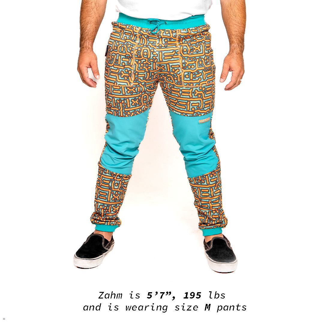 Pit Viper Turbo Fleece Pants Leopard | UK BEFXOL-570