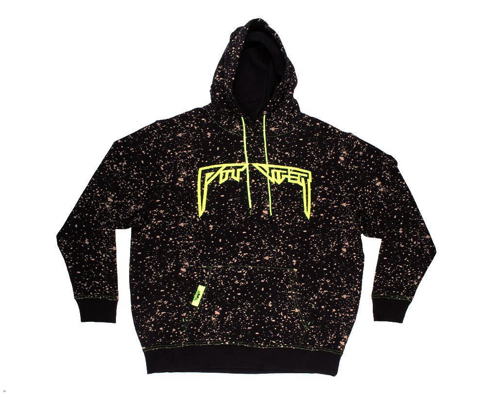 Pit Viper Underground Key Player Hoodie Black | UK MRKVXP-937