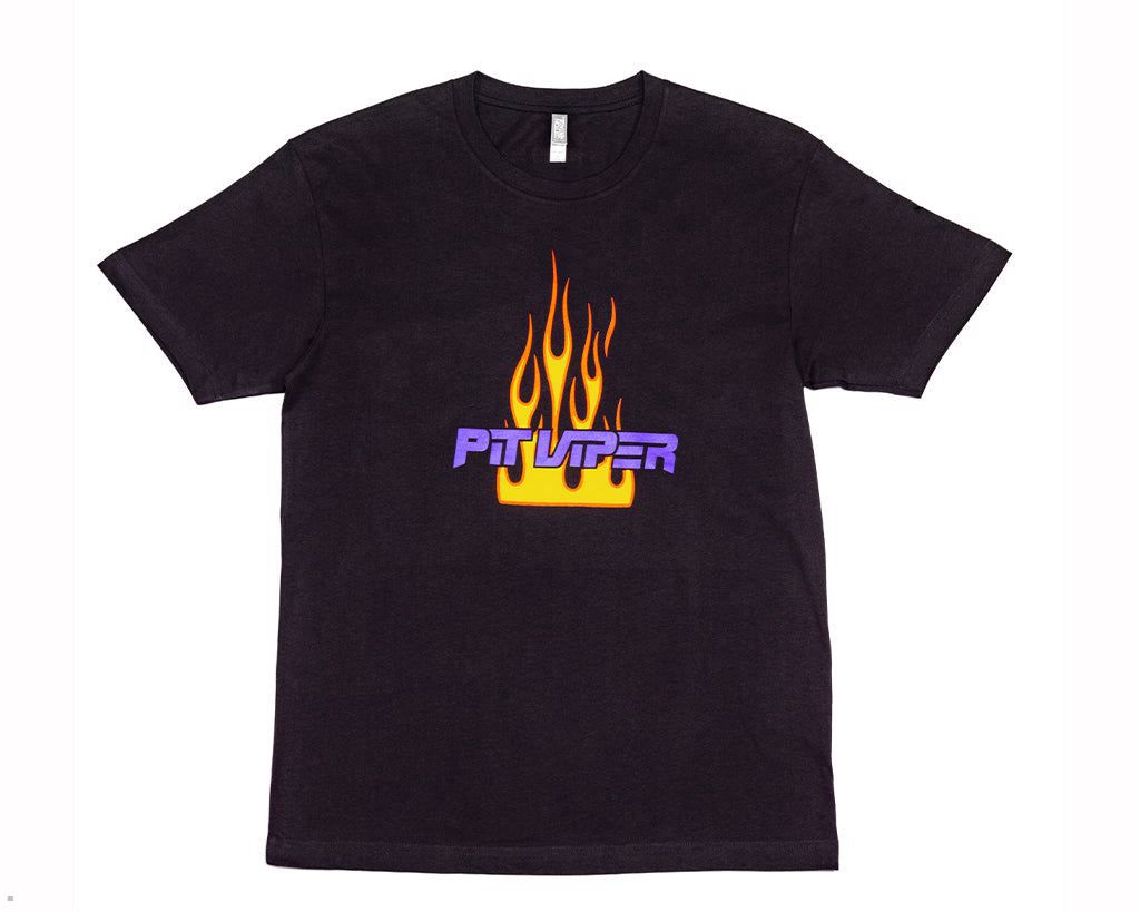 Pit Viper Combustion T-Shirts Black | UK ECRKFP-307