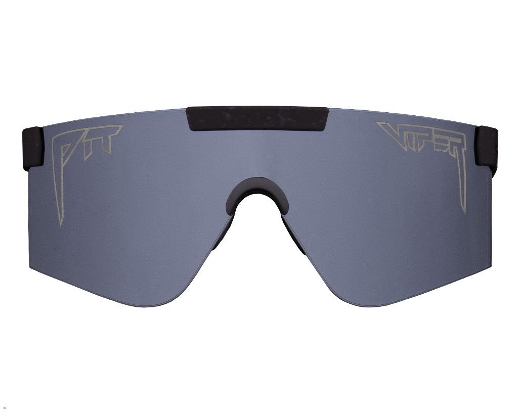 Pit Viper The Blacking Out 2000s Sunglasses Black | UK RSZHLK-850