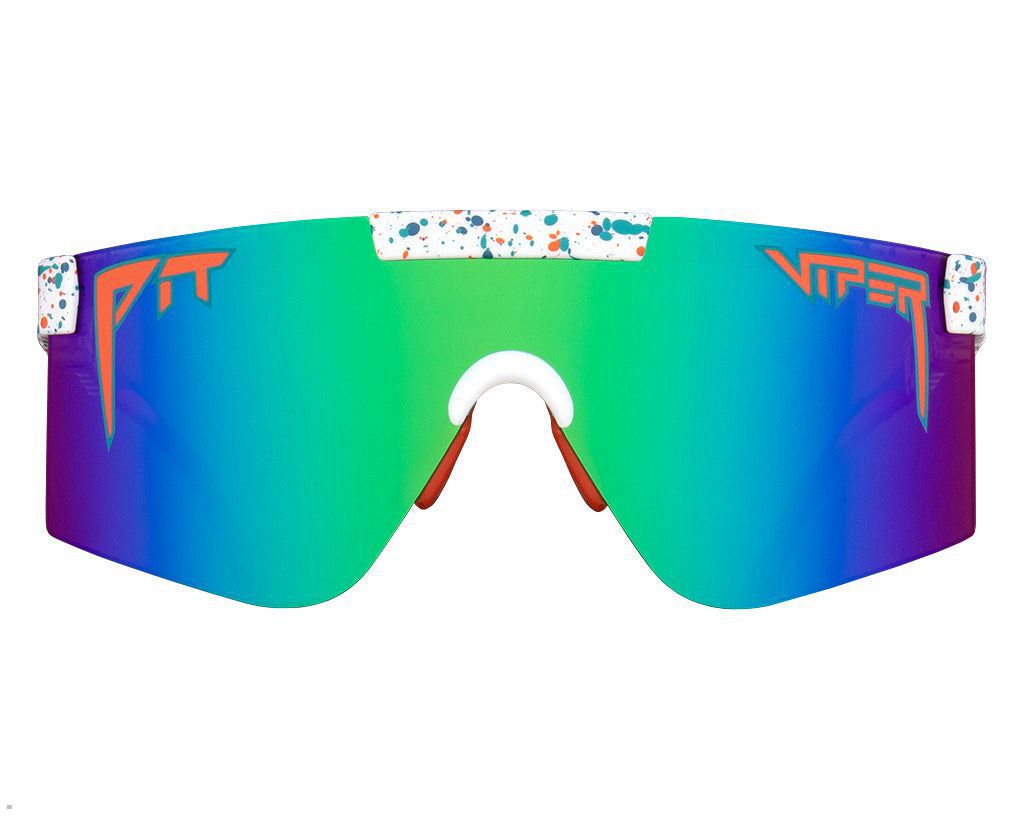 Pit Viper The Blowhole Polarized 2000s Sunglasses White | UK GIXNFZ-804