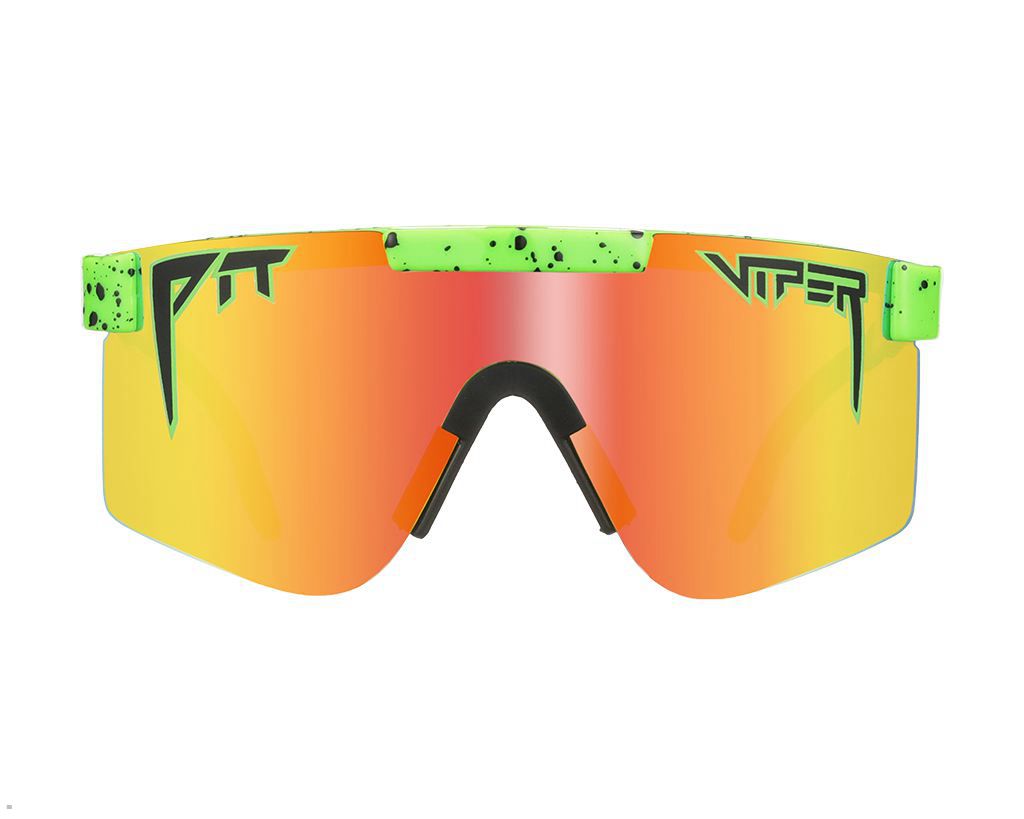 Pit Viper The Boomslang Polarized Sunglasses Green | UK LUNHOT-895