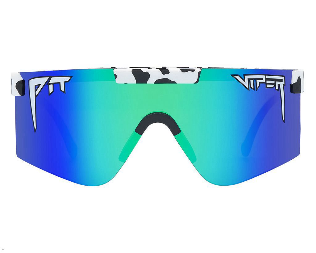 Pit Viper The Cowabunga Polarized 2000s Sunglasses White | UK SLMEUQ-107