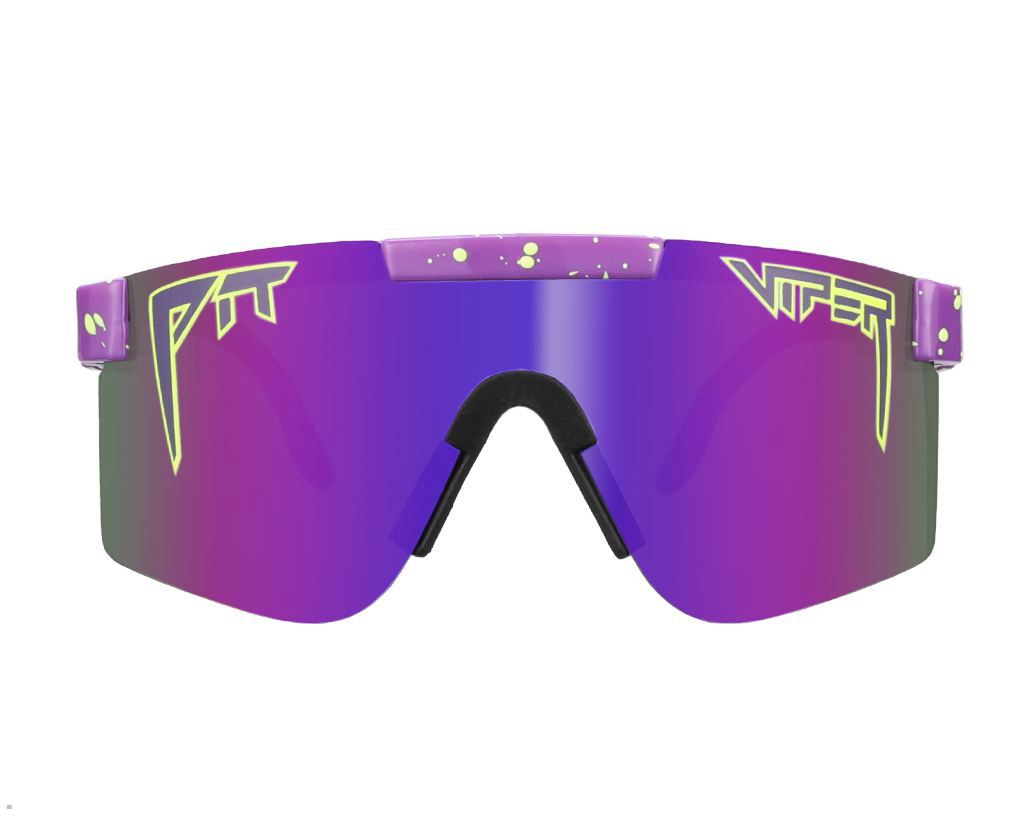 Pit Viper The Donatello Polarized Sunglasses Purple | UK MNBPIA-576