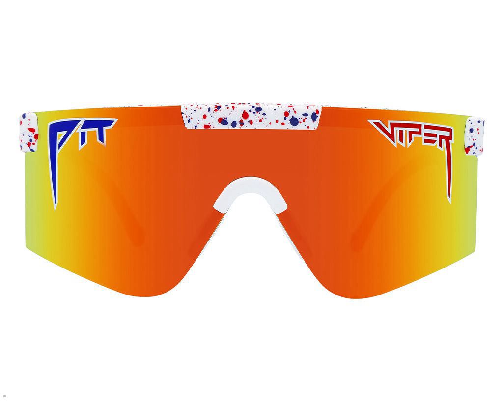 Pit Viper The Gronk Merika 2000s Sunglasses White | UK SGKCVM-652