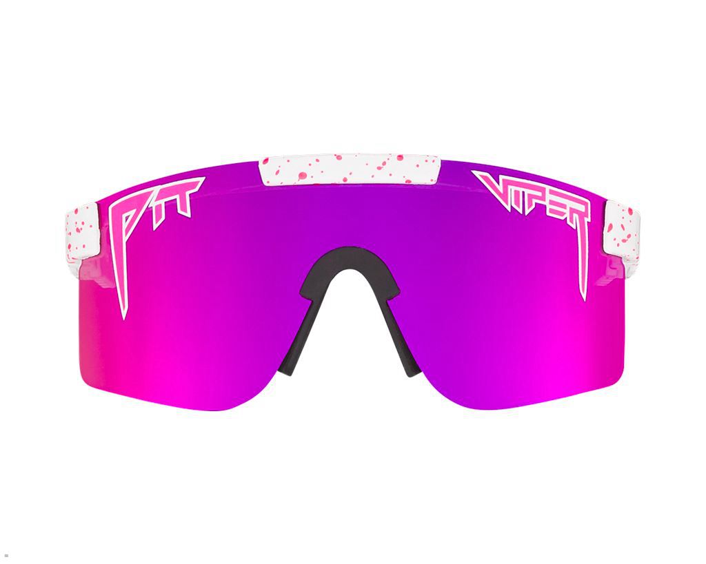 Pit Viper The LA Brights Polarized Sunglasses Purple | UK VGJRCH-726