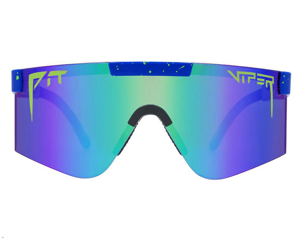 Pit Viper The Leonardo 2000s Sunglasses Blue | UK XCSOMY-413