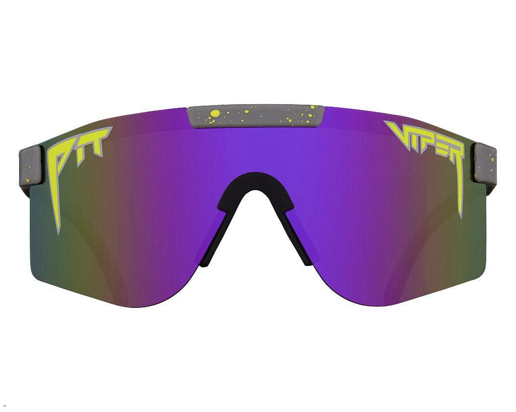 Pit Viper The Lightspeed Polarized Double Wide Sunglasses Grey | UK ZECVRS-768