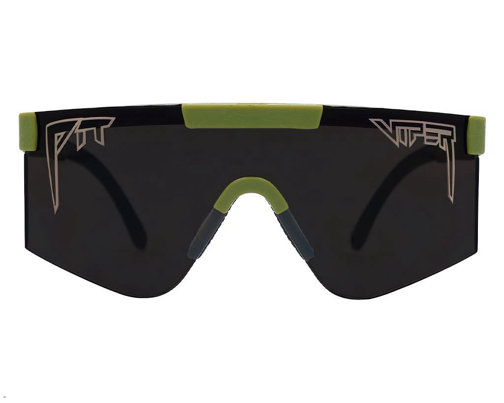 Pit Viper The NJP 2000s Sunglasses Green | UK HWTXBA-927