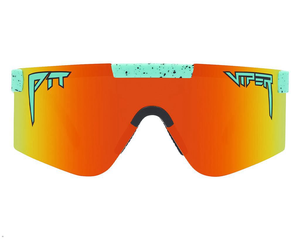 Pit Viper The Poseidon Polarized 2000s Sunglasses Turquoise | UK XSJYMZ-107