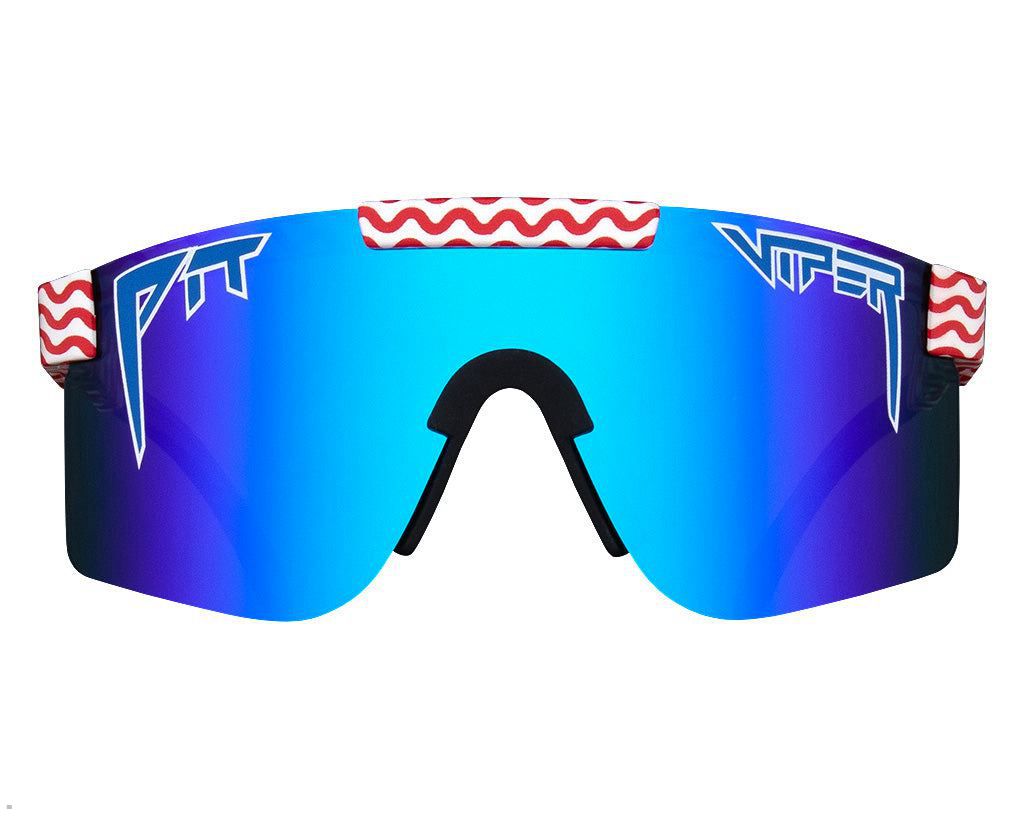 Pit Viper The Yankee Noodle Sunglasses Blue | UK TYMOBX-739